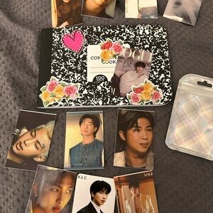 Kpop (namjoon)notebook/photo cards